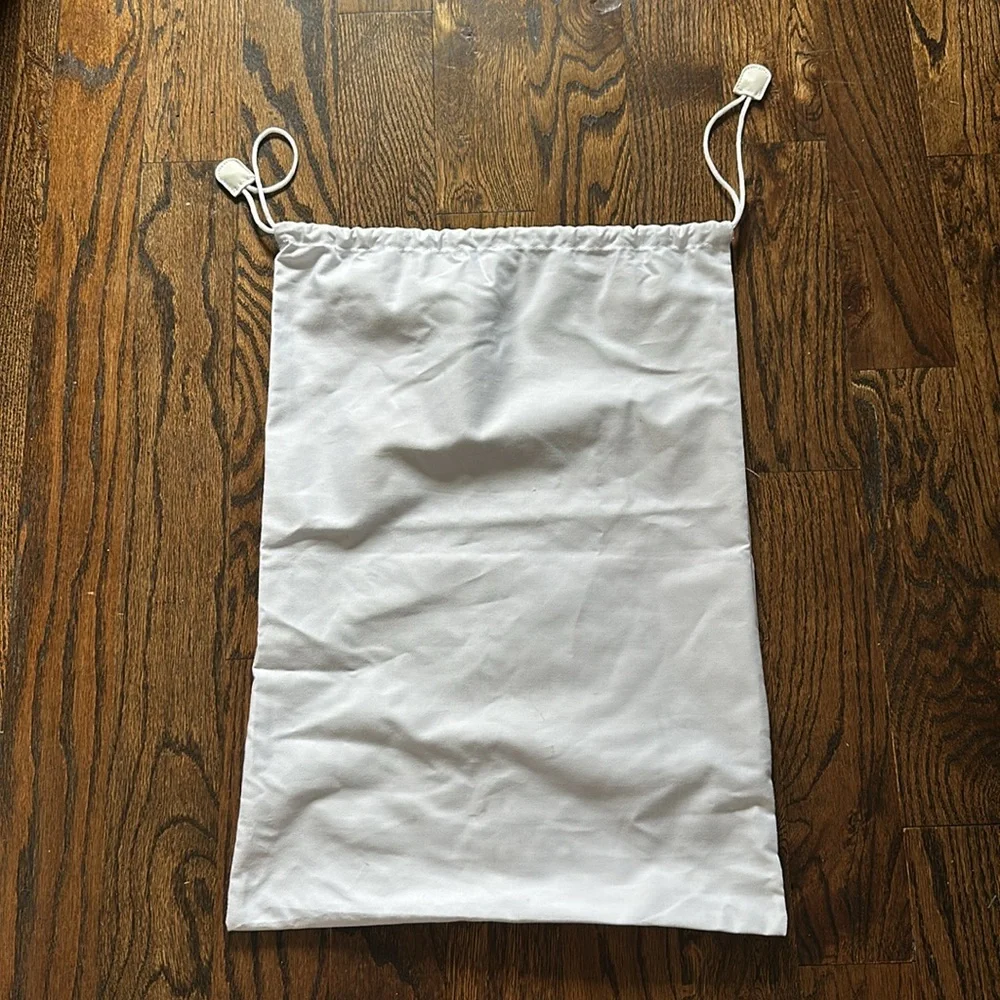 Conrad Nashville embroidered laundry bag twill drawstring white 15 x 22in